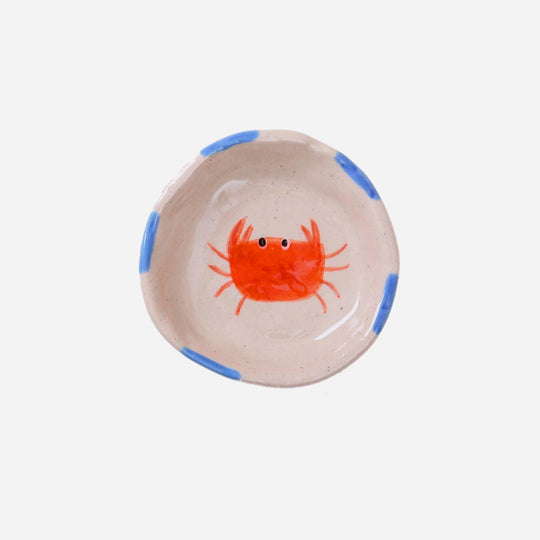 ChagoArt - Small Crab Trinket Tray-Trinket Dish-Ceramic Tasting Bowl