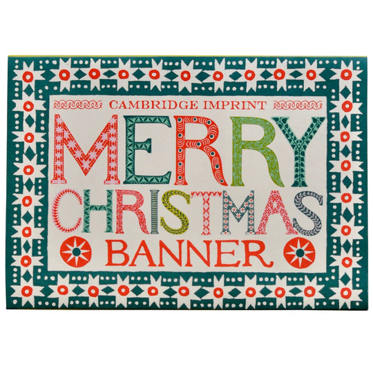 Cambridge Imprint - Merry Christmas Banner