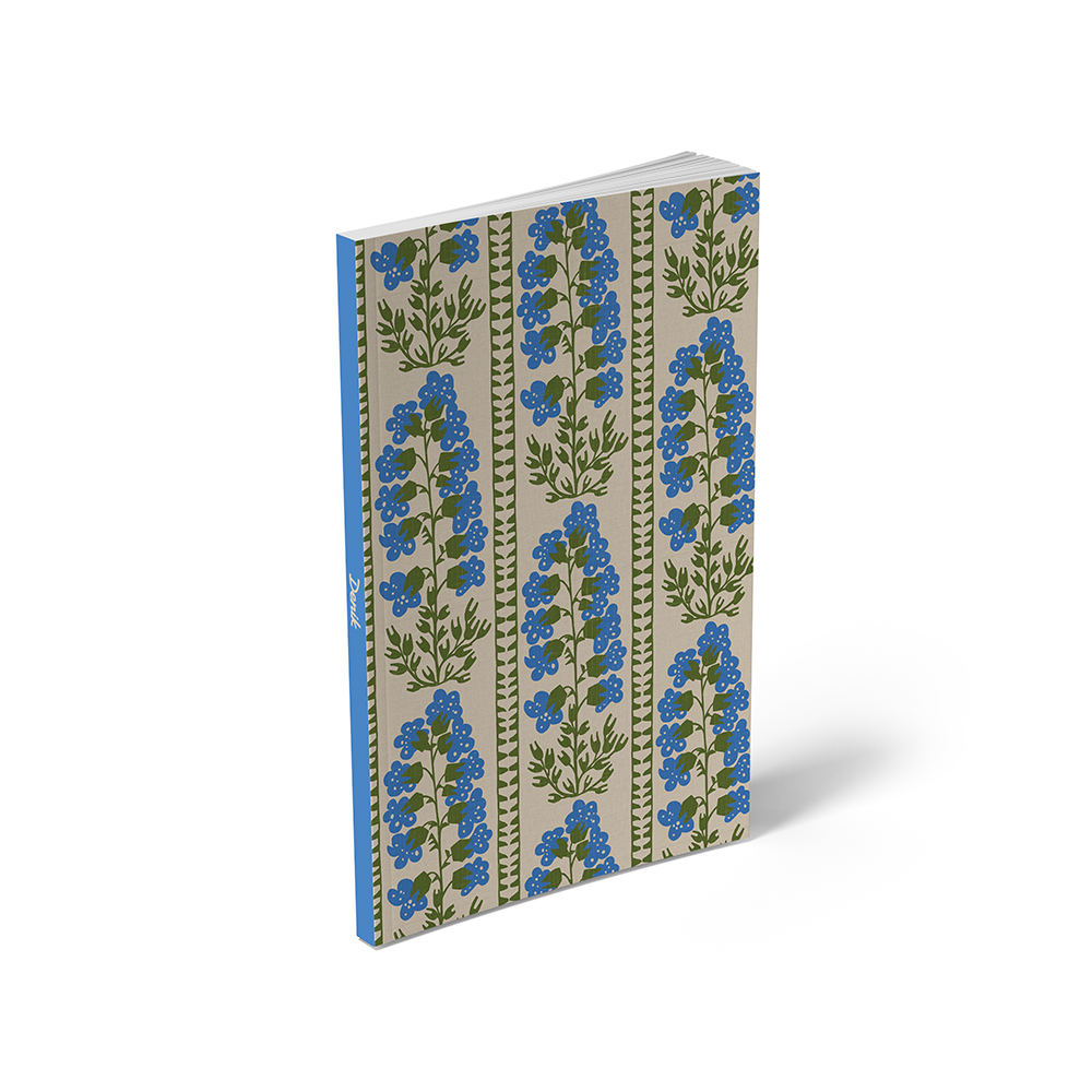 Denik - Delphinium Soft Touch Layflat Notebook | LFC2372L