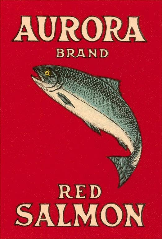 Found Image Press - Magnet FO-333 Aurora Red Salmon