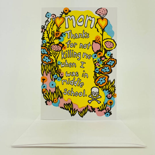 Old School Stationers - Mothers Day humor. 