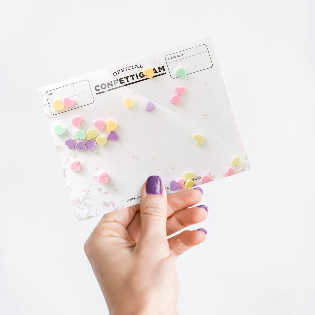 Inklings Paperie - Confettigram - Sweethearts Love / Valentine Card