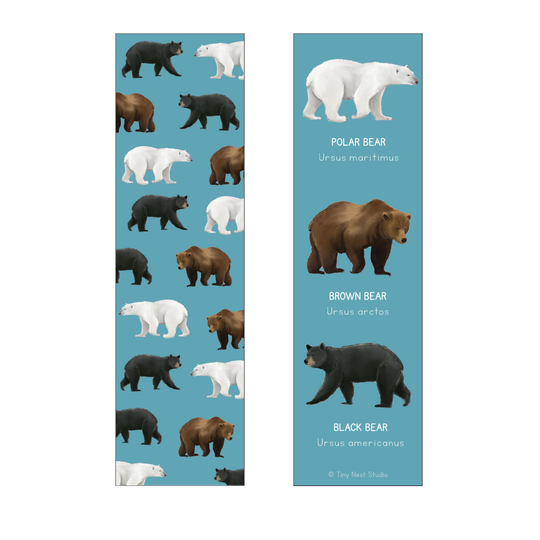 Tiny Nest Studio - Three Bears Bookmark