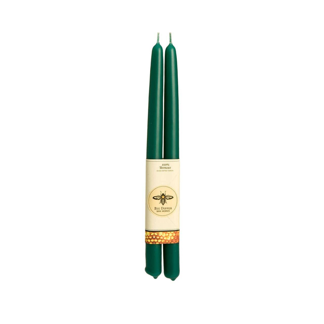 Big Dipper Wax Works - Taper Candles – 100% Pure Beeswax – Hand-Dipped: Pumpkin / Standard (12" x 7/8")