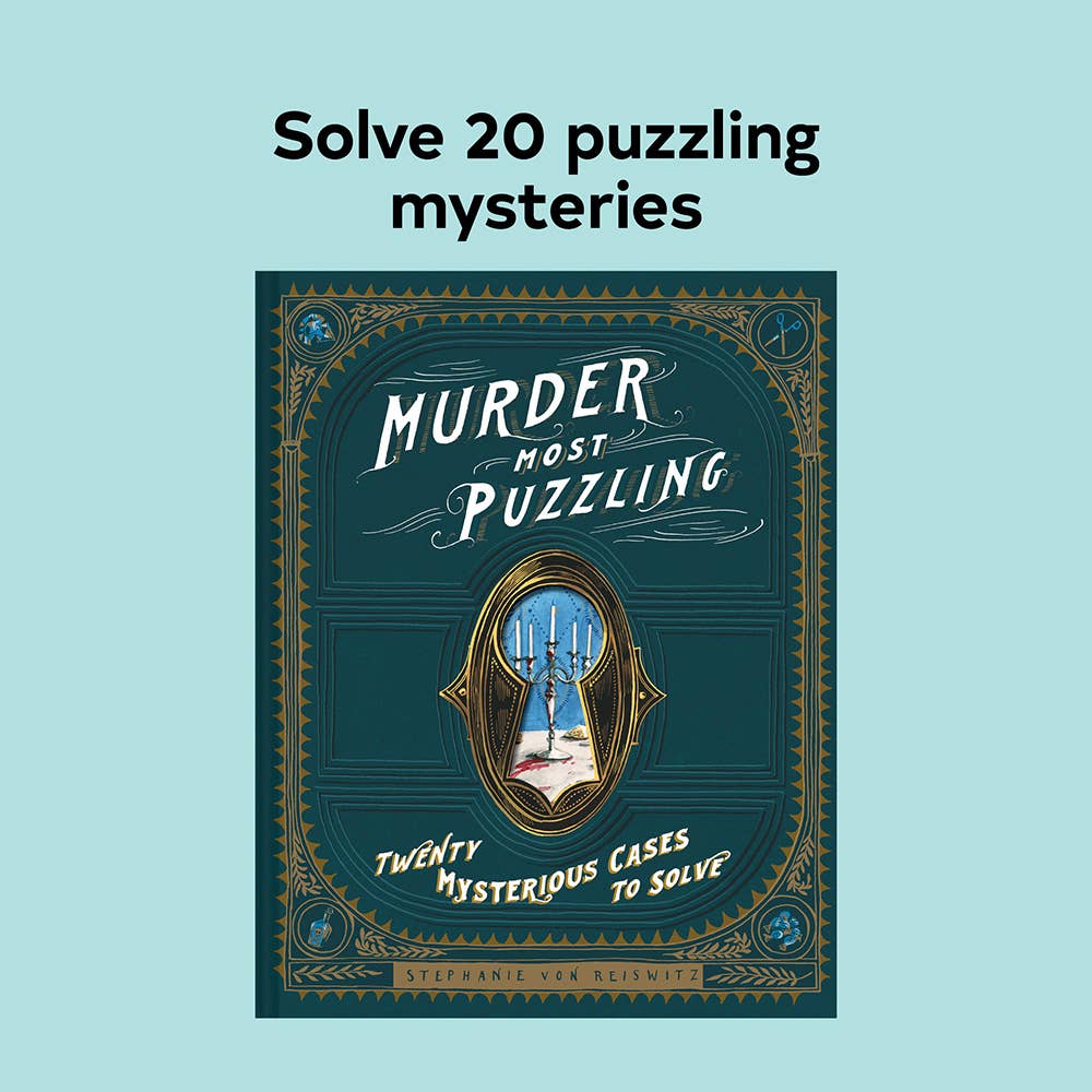 Chronicle Books - Murder Most Puzzling by Stephanie Von Reiswitz