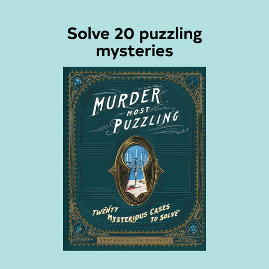 Chronicle Books - Murder Most Puzzling by Stephanie Von Reiswitz