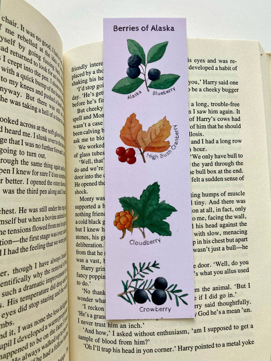 Tiny Nest Studio - Berries of Alaska Bookmark