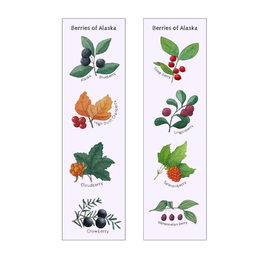 Tiny Nest Studio - Berries of Alaska Bookmark