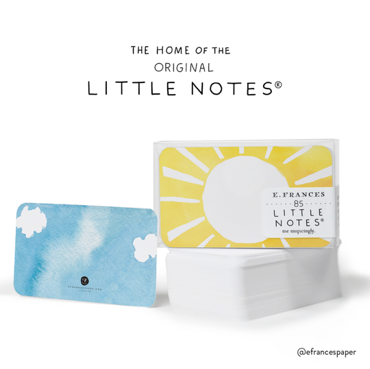 E. Frances Paper - Whale Little Notes®