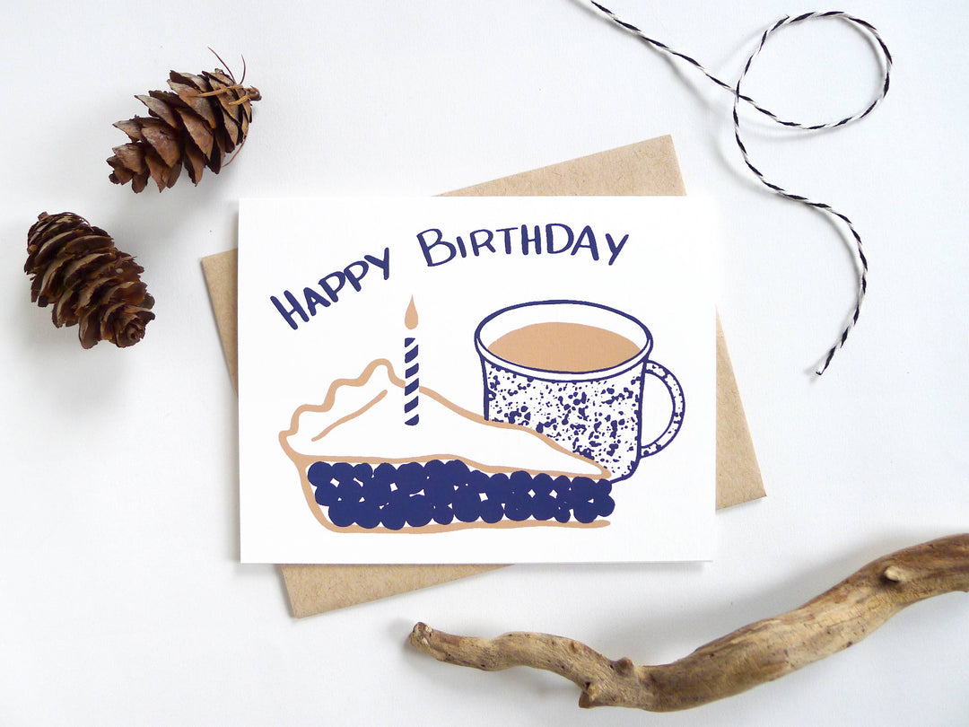 Middle Dune - Birthday Pie Card