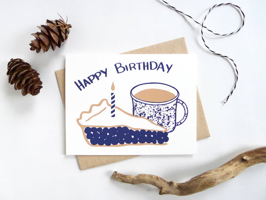 Middle Dune - Birthday Pie Card