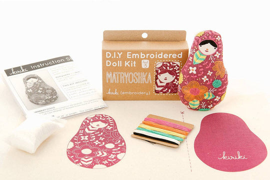 Kiriki Press - Matryoshka - Embroidery Kit