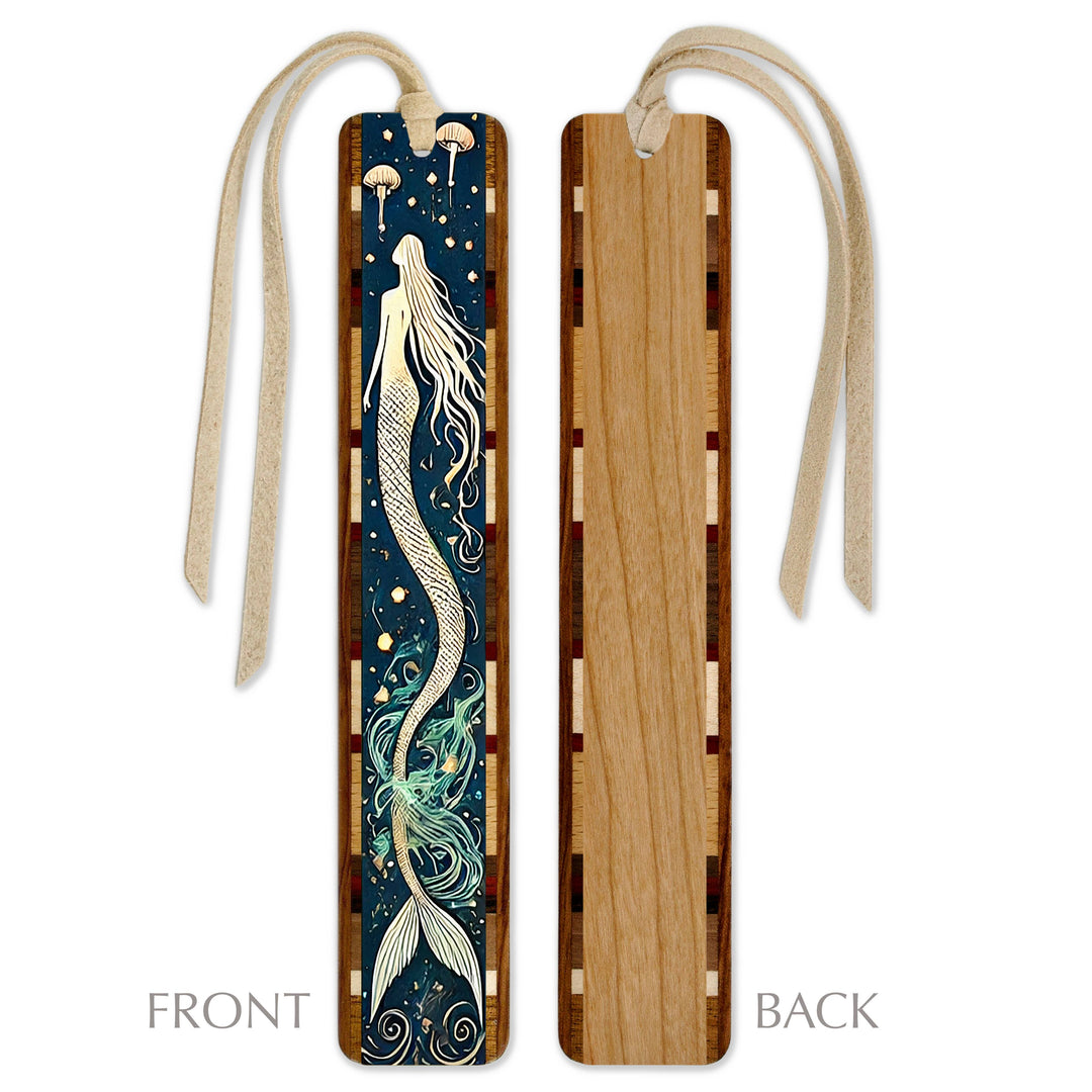 Mitercraft - Mermaid Handmade Wooden Bookmark