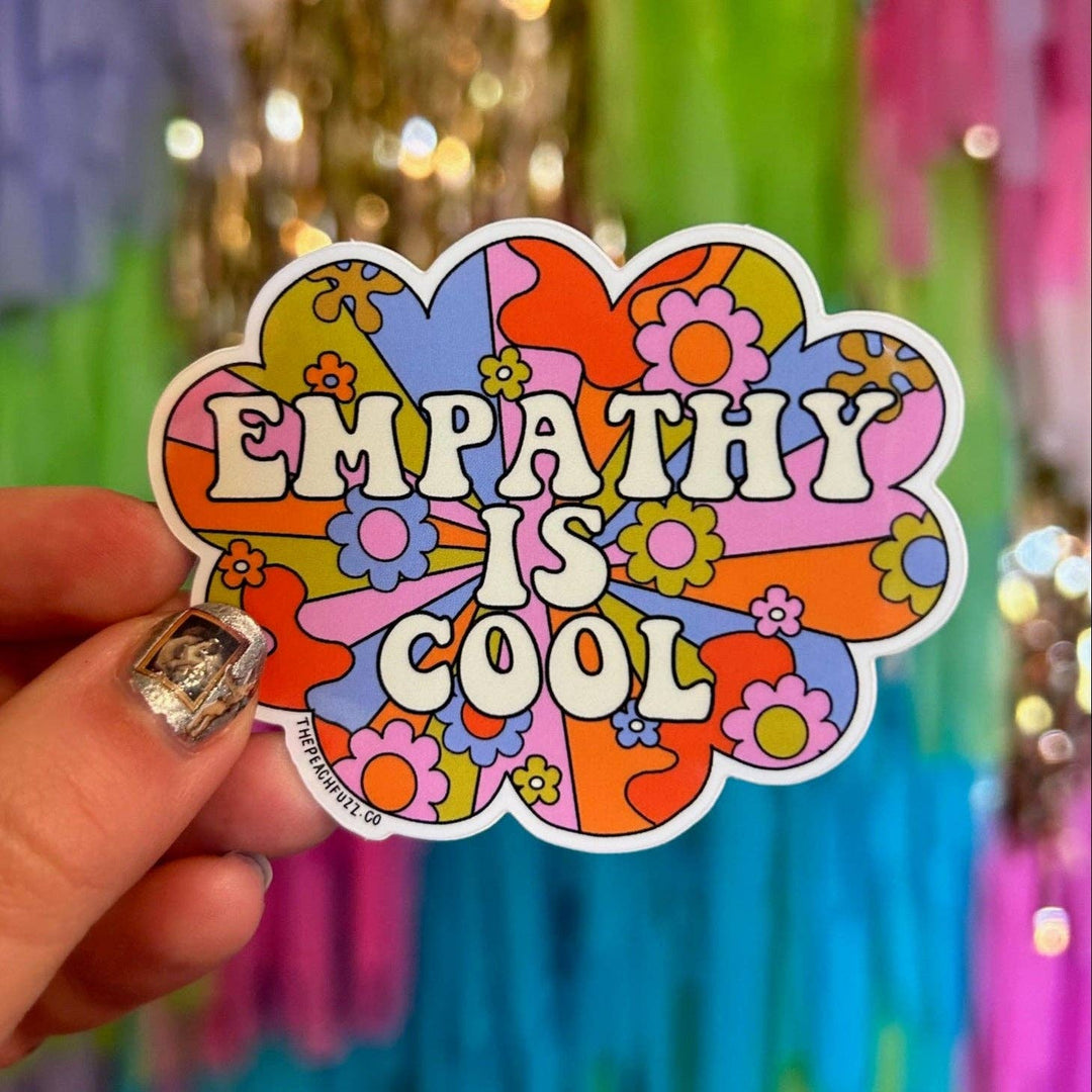 The Peach Fuzz - Empathy Is Cool Sticker