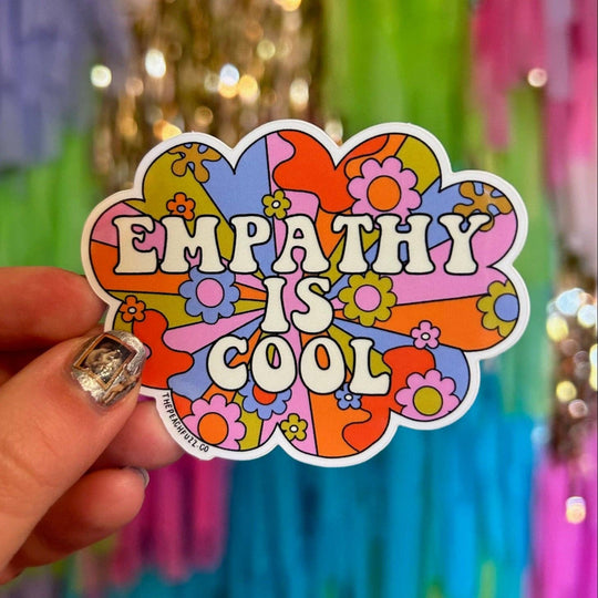 The Peach Fuzz - Empathy Is Cool Sticker