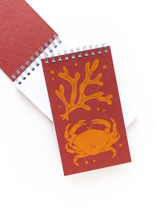 Middle Dune - Crab Notepad: Lined