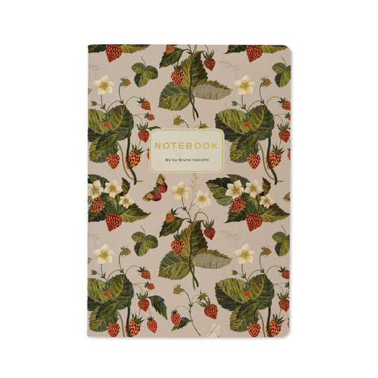 BV by Bruno Visconti - A5 Notebook - Wild Strawberry
