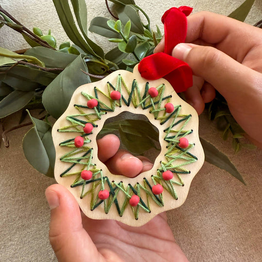 Cotton Twist (WE PREPAY ALL USA DUTIES) - Make Your Own Stitched Wreath Decoration