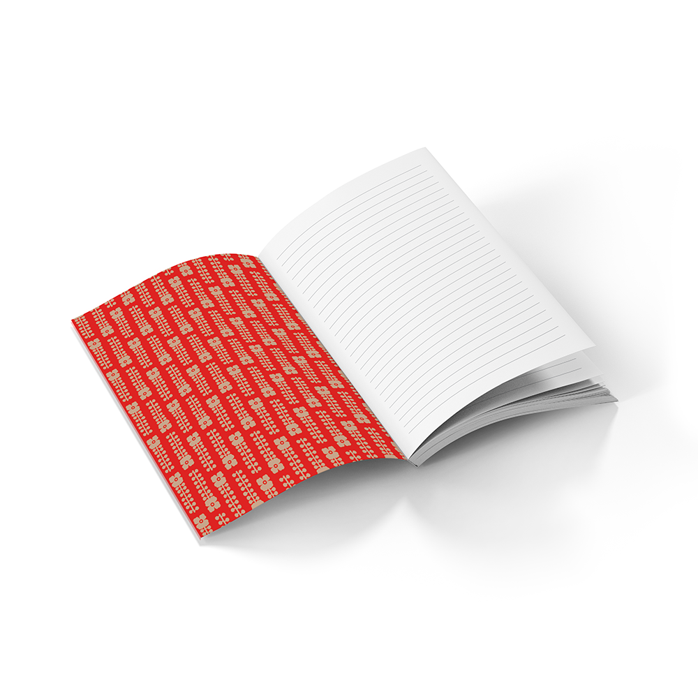 Denik - Peony Soft Touch Classic Layflat Notebook LFC2378L