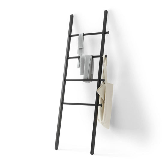 Umbra - Ladder Shelf Leana Ladder - Decorative Storage Display: Black