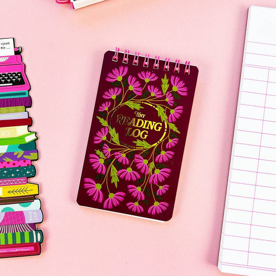 Pipsticks - Tiny Reading Log Mini Notebook