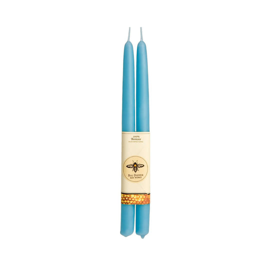 Big Dipper Wax Works - Taper Candles – 100% Pure Beeswax – Hand-Dipped: Pumpkin / Standard (12" x 7/8")