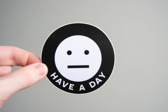 Curlworks - Have a Day - 3" Vinyl Sticker