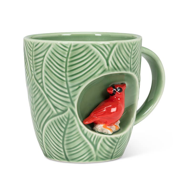 Abbott - Nature Inspired Mug with Alcove-4"H(11oz): Mushroom