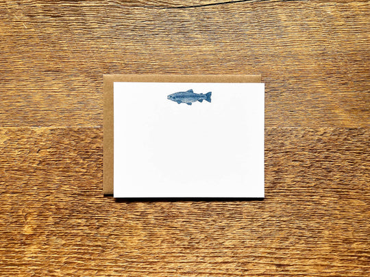 Noteworthy Paper & Press - Trout Flat Notes (Boxed Set of 8)