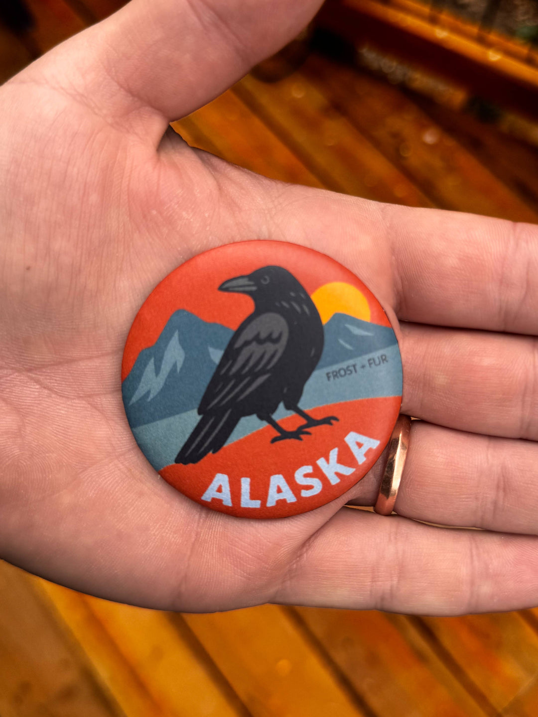 Frost and Fur - Alaska Magnets: Alaska