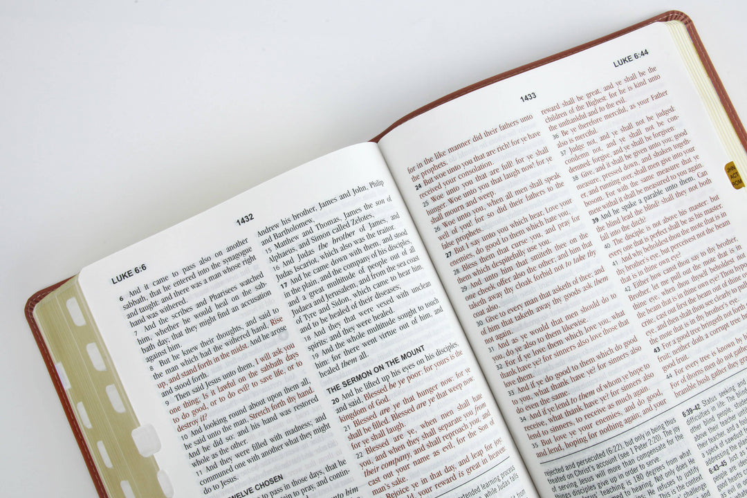Barbour Publishing, Inc. - The KJV Study Bible, Large Print (Indexed) [Rose & Chestnut]