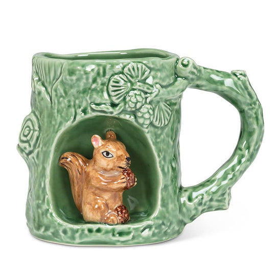 Abbott - Nature Inspired Mug with Alcove-4"H(11oz): Mushroom