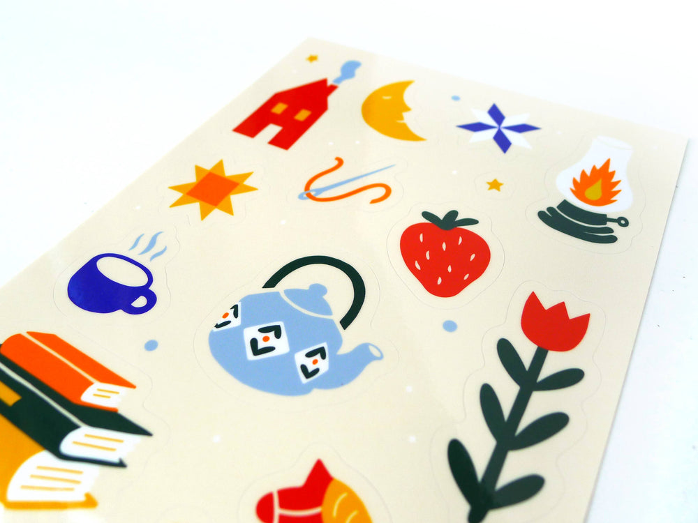 Middle Dune - Cozy Cottage Sticker Sheet