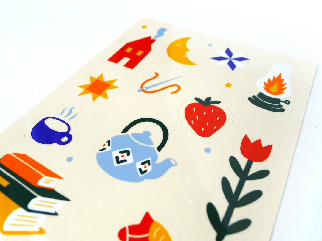 Middle Dune - Cozy Cottage Sticker Sheet