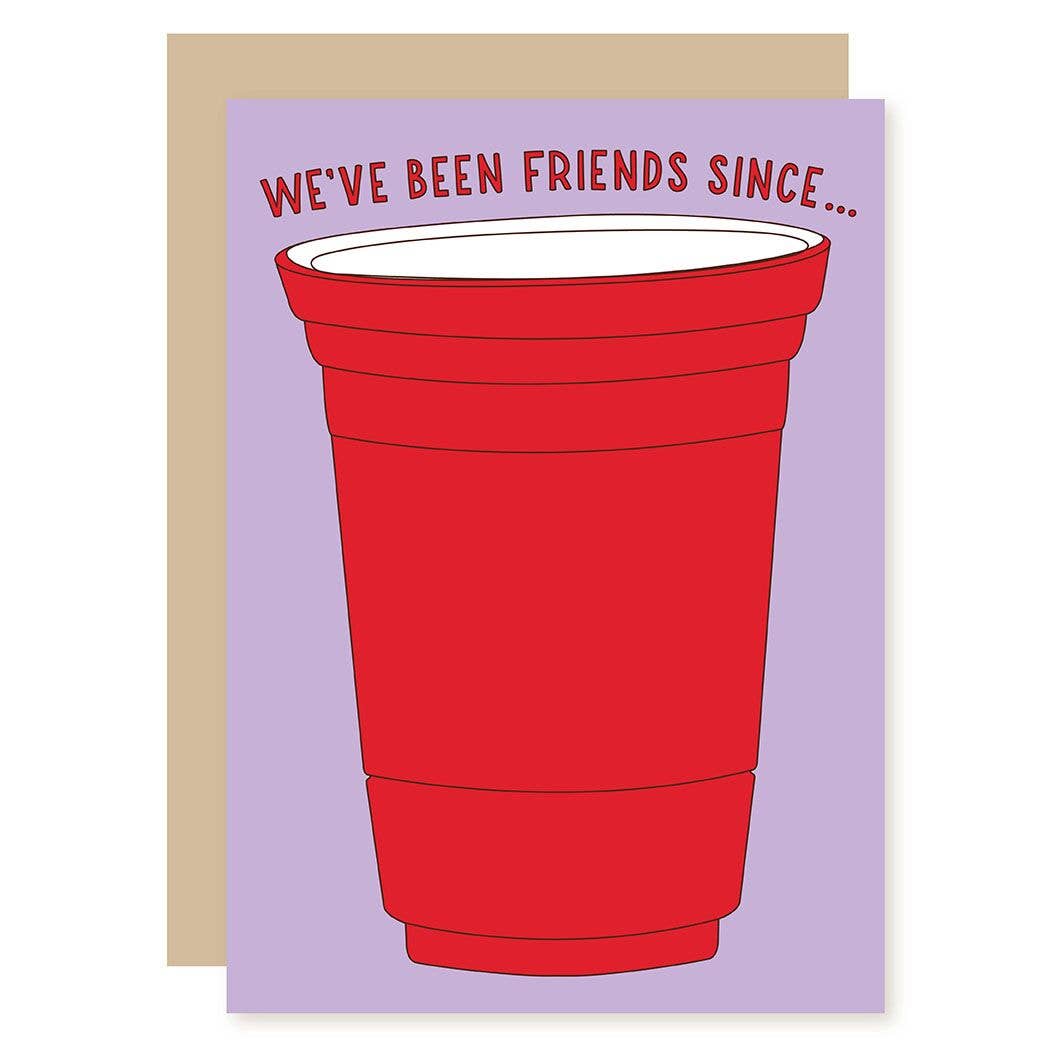 Solo Cup Greeting Card