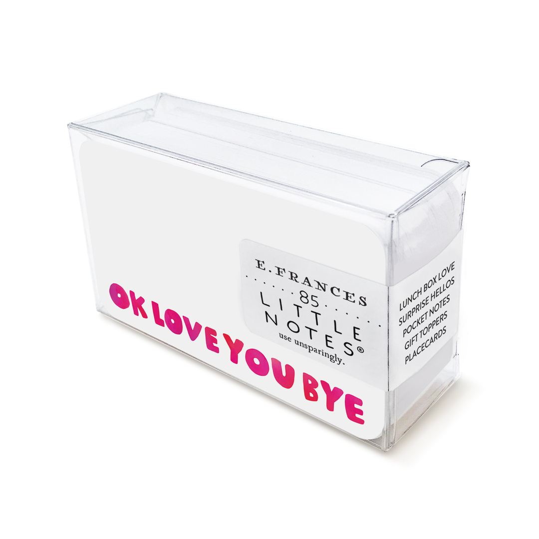 Okloveyoubye Little Note®