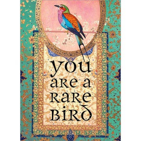 Amber Lotus Publishing - Rare Bird Greeting Card