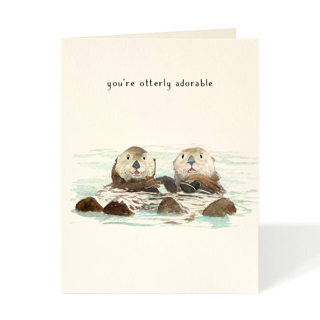 Otter Half - Love, Wedding, Anniversary Card